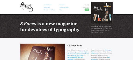 8面臨雜志有一個靈活的網(wǎng)絡(luò)布局。